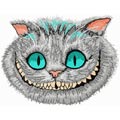 Tim burton Cheshire cat machine embroidery design